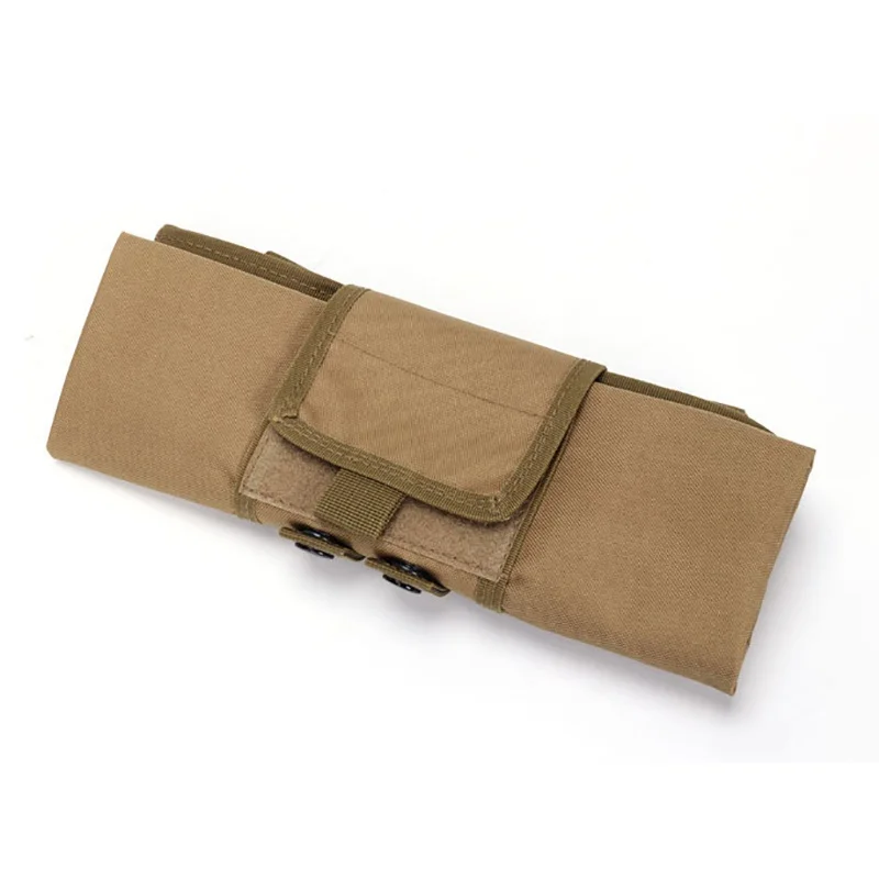 

xOutdoor Foldable Hunting Large Size Bag Nylon Molle Waist Tactical Camouflage Accessory Storage Kettle Recycle Bag for Army Fan