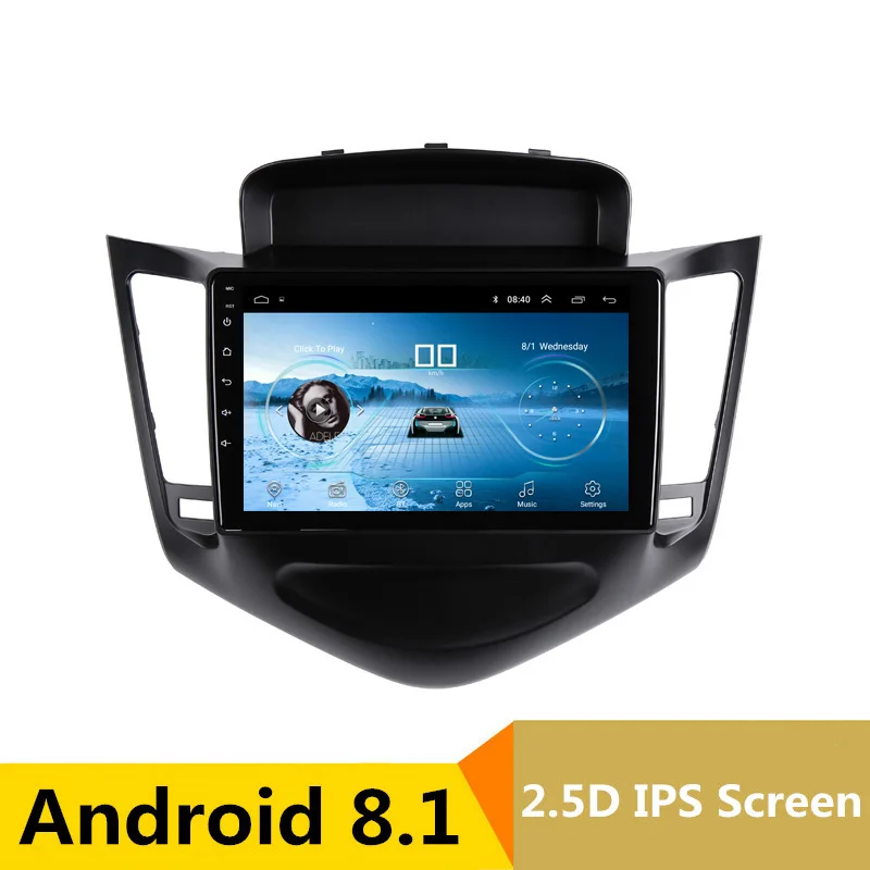 

9" 2.5D IPS Android 8.1 Car DVD Multimedia Player GPS for Chevrolet Cruze 2008 2009 2010 2011 2012 audio radio stereo navigation