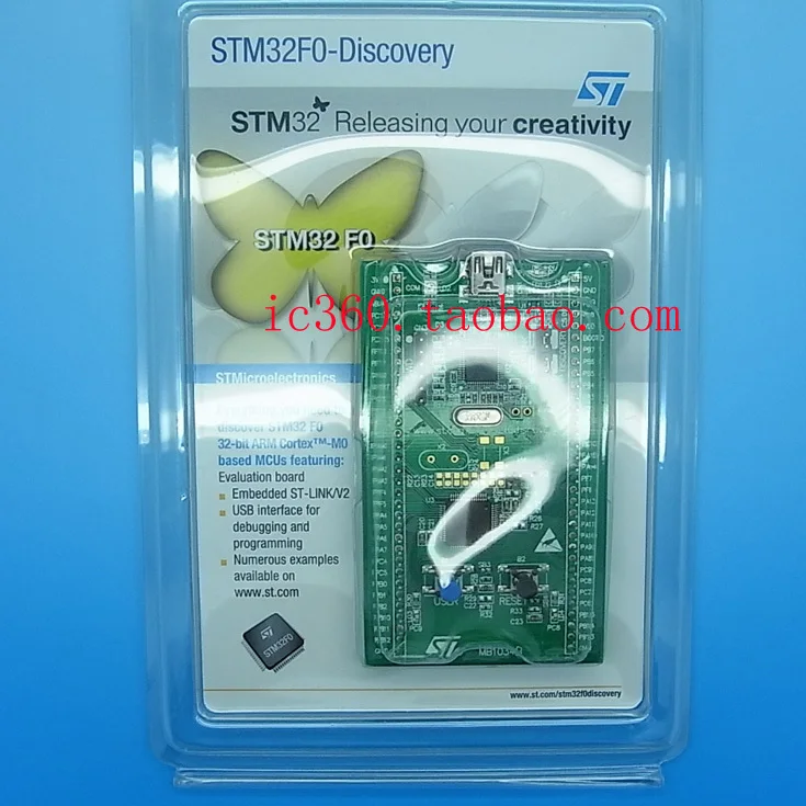 

Free shipping.STM32F0 DISCOVERY STM32F0-DISCOVERY Cortex-M0 development board