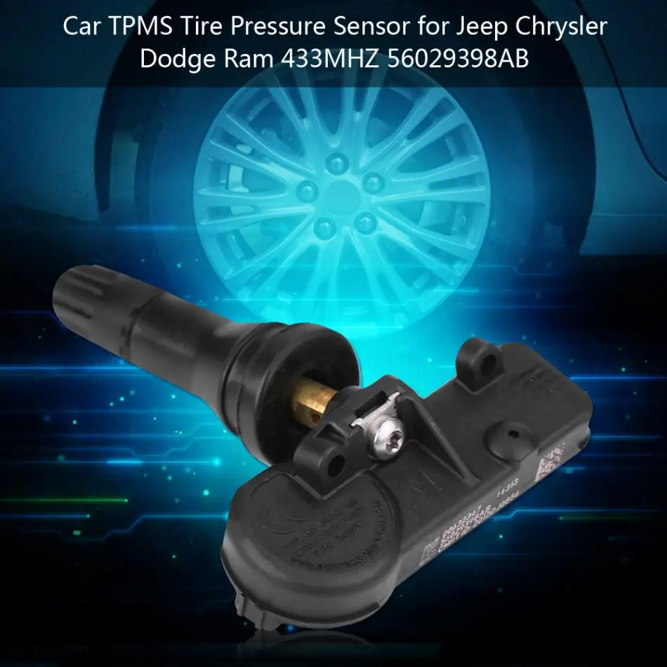 Система контроля давления в шинах для Jeep Chrysler Dodge Ram 433MHZ 56029398AB 56029398AA 68241067AB