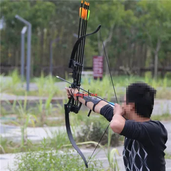 

Interchangeable Recurve Bow Hunting Bow Outdoor Fishing Hunting Bow Scenic Game Playground CS Bow