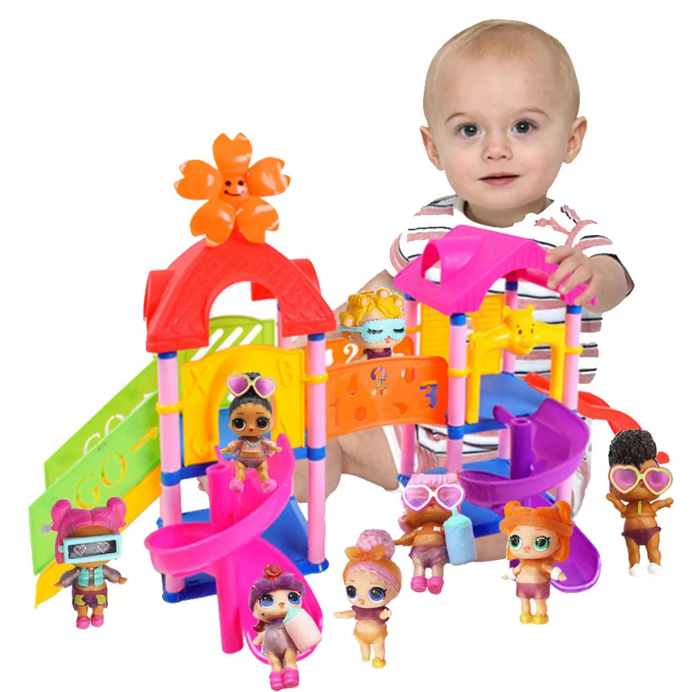 Игрушка принцесса кукла парк Дом дети пластиковый игровой набор смешное мышление и образование переменная фантастические Подарочные игрушки