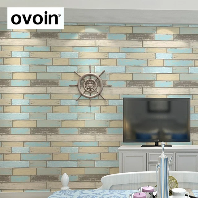 Moderne Strukturierte Ziegel Tapete Für Wand Vinyl Holz Panel Wand ... Moderne Strukturierte Ziegel Tapete Für Wand Vinyl Holz Panel Wand ...