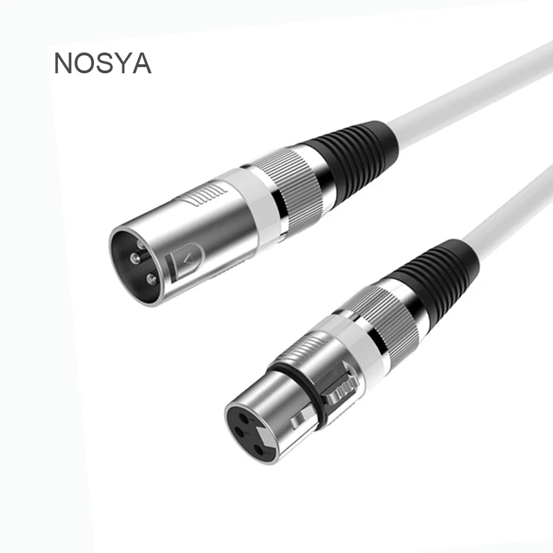 

NOSYA 3 Pin of OFC XLR Cable Male to Female M / F Audio Cable For Microphone Mixer 3 feet 1m-2m-3m-5m-10m Free Shipping