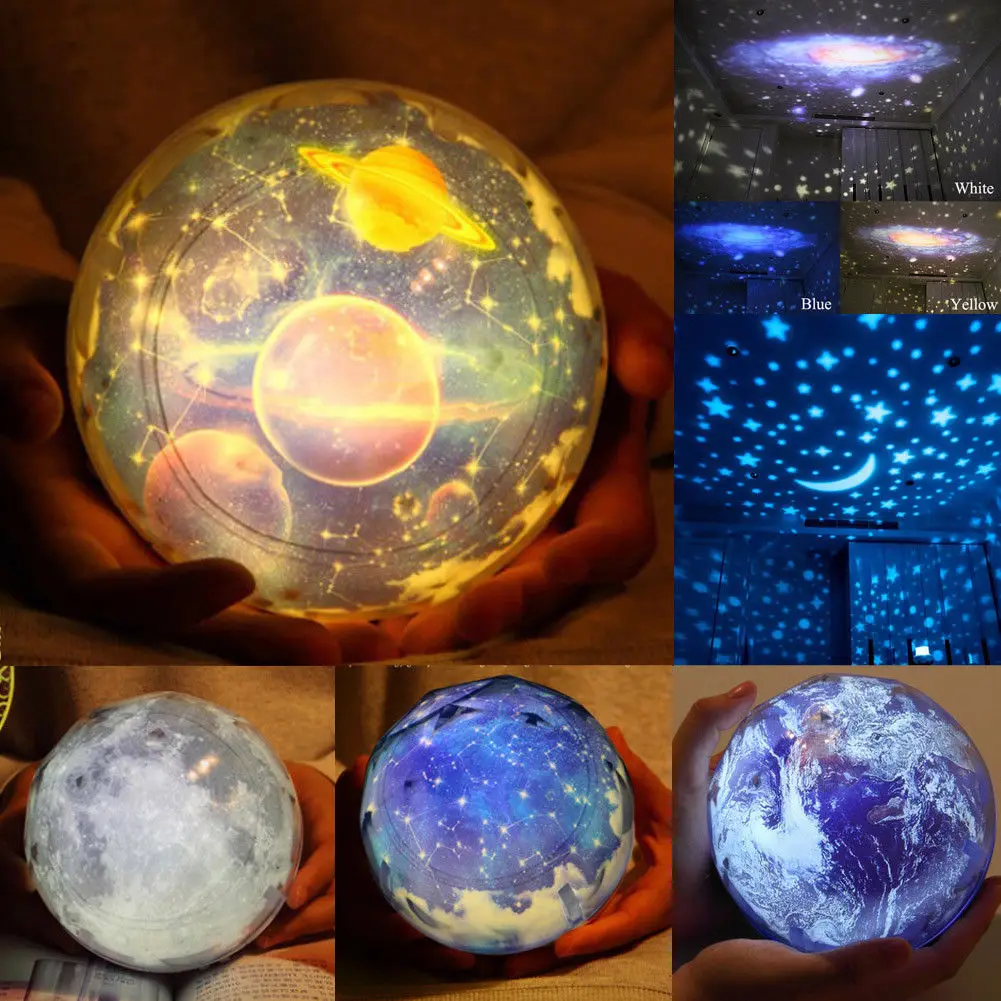 

Celestial Star Cosmos Night Lamp Night Lights Projection Projector Starry Sky