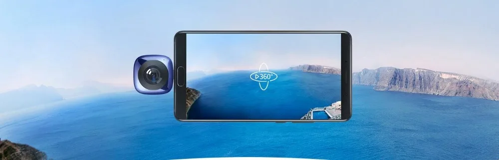 Huawei envision 360 панорамная камера Coolplay CV60 объектив HD 3D камера live Motion Android 360 градусов широкоугольный внешний телефон