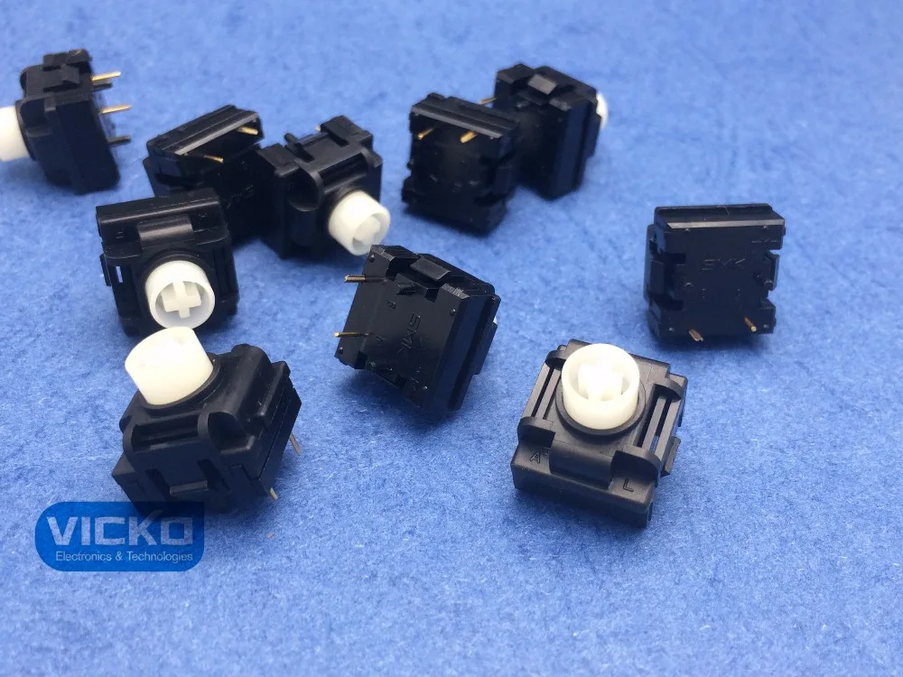 

[VK] JAPAN SMK original New genuine imported keyboard switch button touch 2 foot reset switch