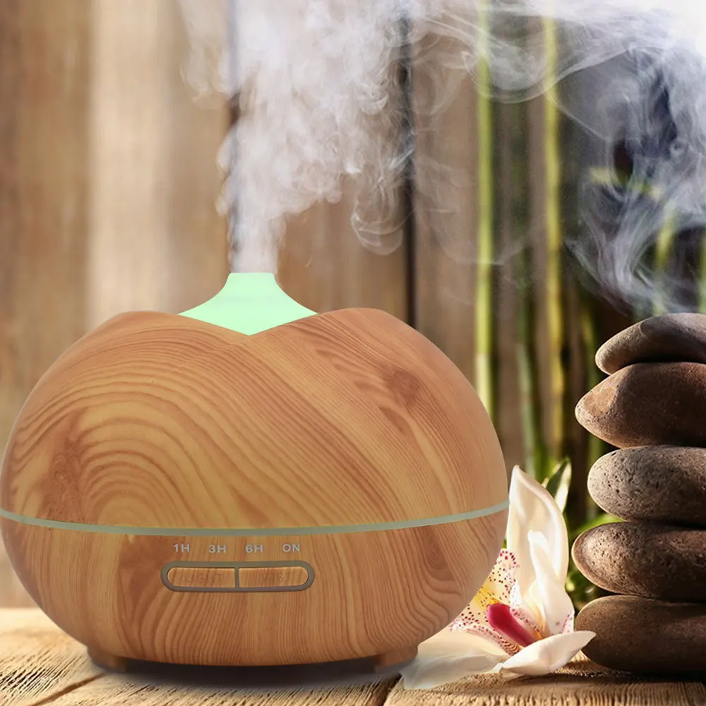 

400ml Creative Air Humidifier USB Charging Essential Oil Diffuser Colorful LED Light Air Purifier for Home Office Bedroom