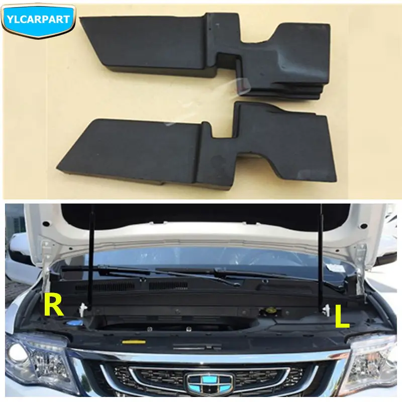 Для Geely Atlas, Boyue, NL3, SUV, Proton X70, Emgrand X7 Sports, автомобильный капот vent cover stopper, Sponge plug