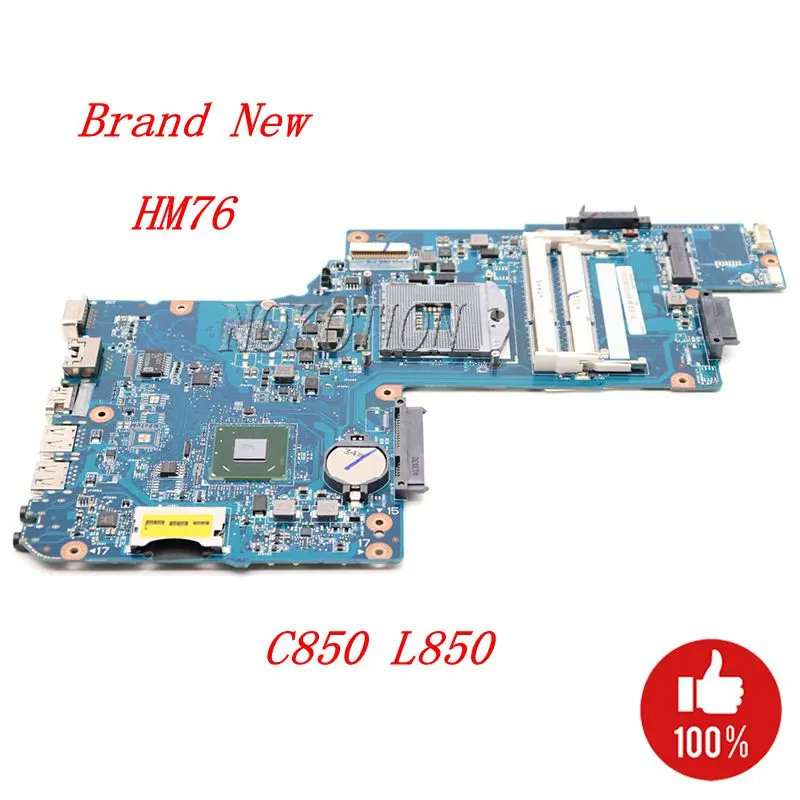NOKOTION H000052360 H000052590 الرئيسي مجلس لتوشيبا C850 L850 اللوحة المحمول SLJ8E HM76 gma hd DDR3 اختبار كامل