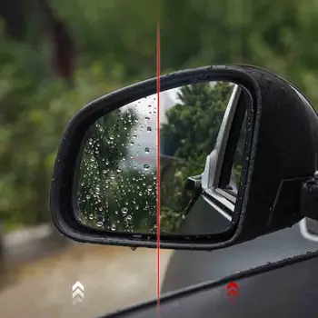 

2 PCS Car Rearview Mirror Waterproof Membrane Anti-fog Rainproof Car Window Film FOR 2014-2018 new samrt 451 453 fortwo forfour