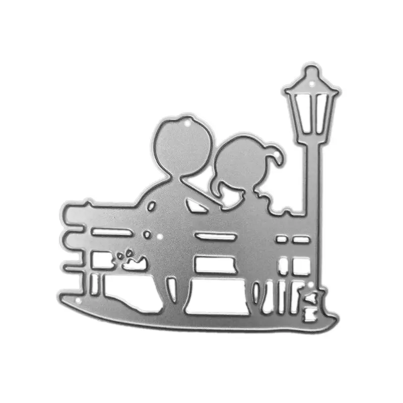 

New Boy Girl Metal Cutting Dies Stencil DIY Scrapbooking Album Stamp Paper Card Embossing Crafts Decor