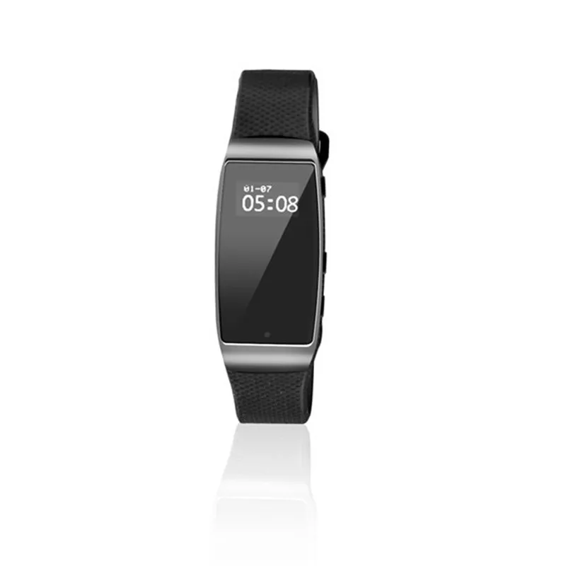 

LED Digital Watch Sports Running Wristband Bracelet Touchpad Health Sleep Monitor Heart Rate Fitness Time Date Wrist Band Black