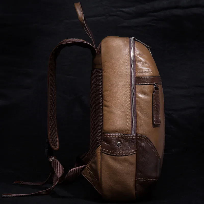 Mochila De Cuero genuino de alta calidad con envío gratuito, bolsa de viaje de moda para hombre, Mochila de piel de vaca 2018 nueva marca Pabojoe 100% Mochila De Cuero genuino de alta calidad con envío gratuito, bolsa de viaje de moda para hombre, Mochila de piel de vaca 2018 nueva marca Pabojoe 100%