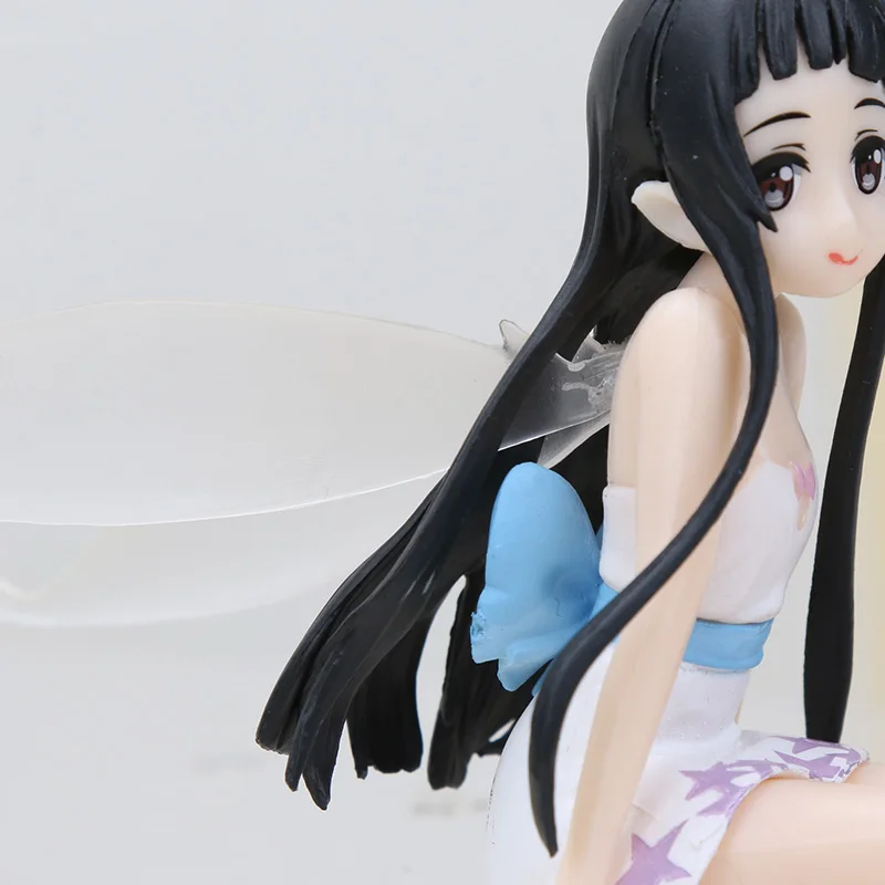 Sword Art онлайн фигурка игрушка SAO YUI под мир сидя вер. Сексуальная девушка фея фигурка модель куклы игрушки