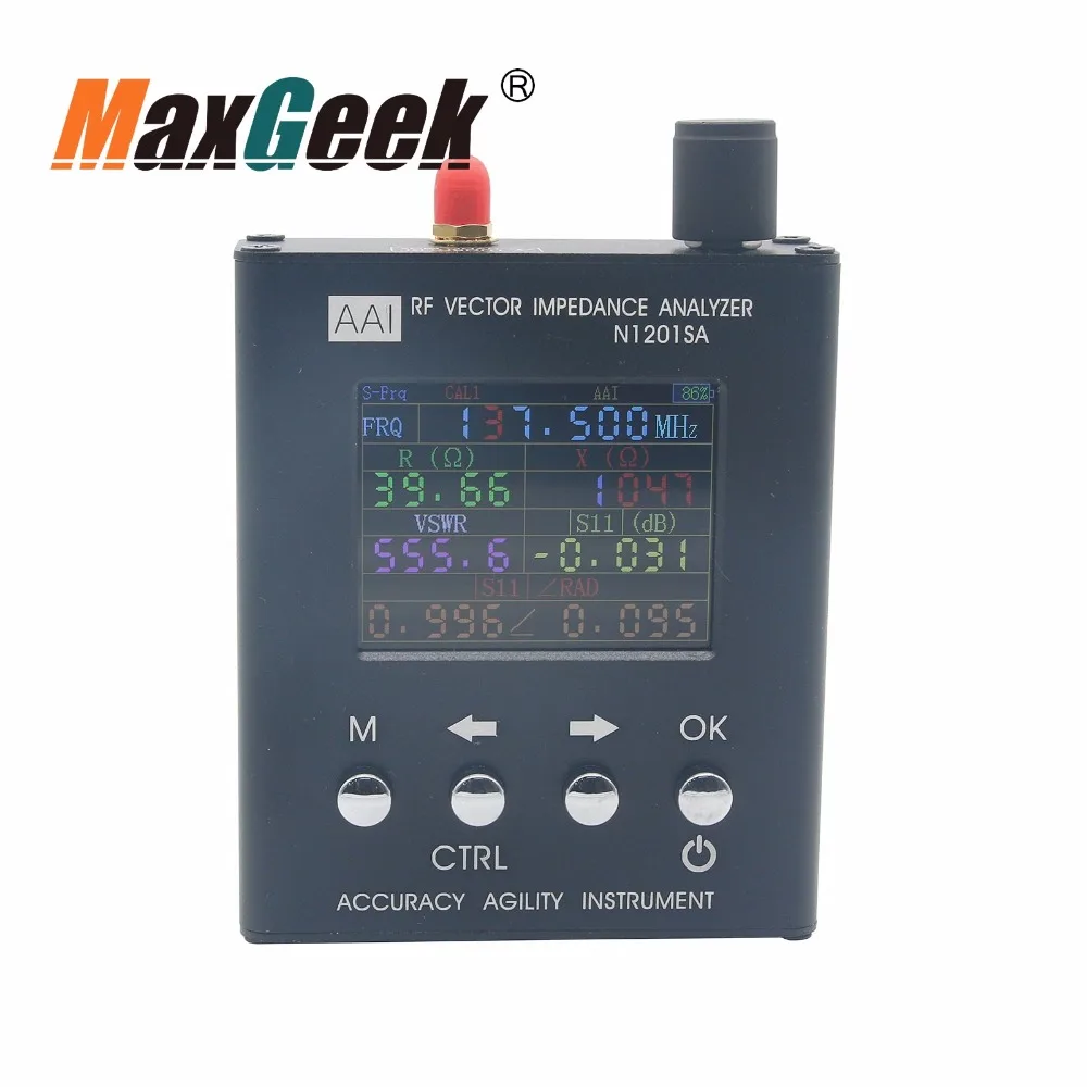 

N1201SA UV RF Vector Impedance ANT SWR Antenna Analyzer Meter Tester 137.5MHz - 2.7GHz English Version