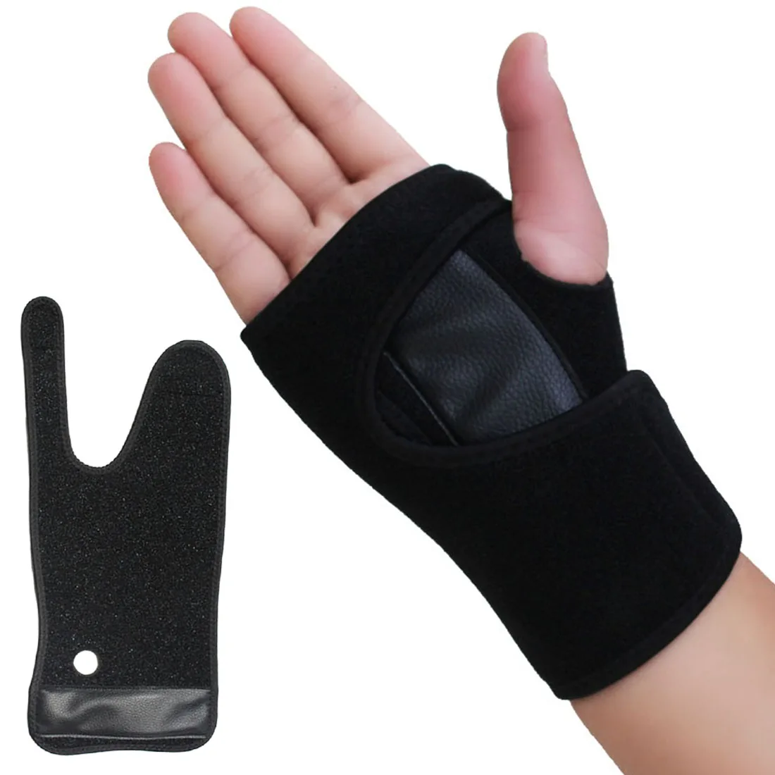 

Adjustable Left/Right Wristband Steel Wrist Brace Wrist Support Splint Fractures Carpal Tunnel Sport Sprain Mouse Hand Wristband