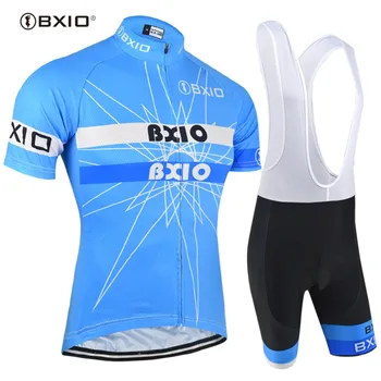 

BXIO Brand Cycling Jerseys Sets Mtb Equipo De Ciclismo Bike Clothes Bicycle Jersey Maillot Pro Ropa Ciclismo Sportswear 113