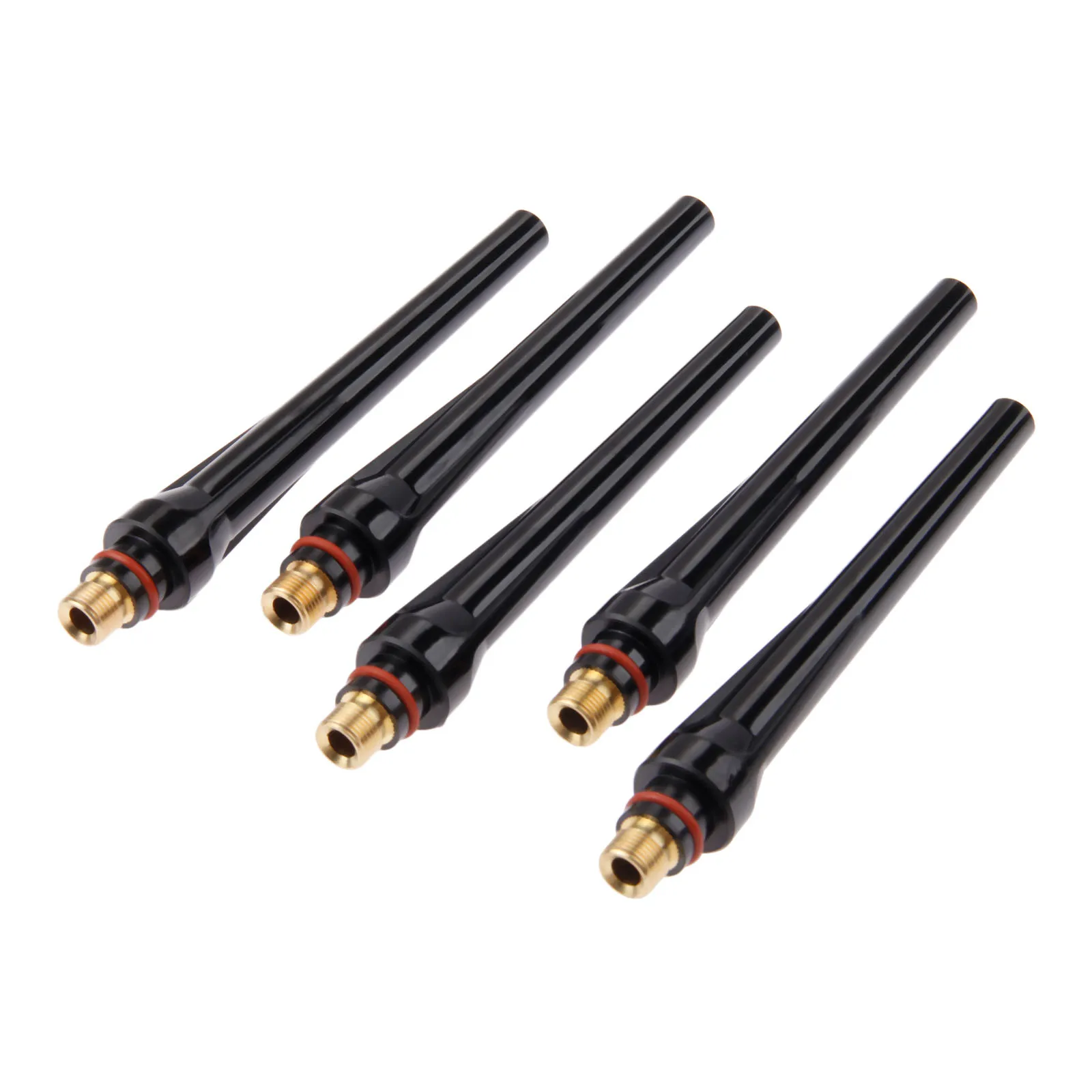 DRELD 5Pcs TIG Welding 57Y02 Long Back Cap for TIG Welding Torch 17 18 26 Series Tig Consumables 5PK Welding Soldering Supplies DRELD 5Pcs TIG Welding 57Y02 Long Back Cap for TIG Welding Torch 17 18 26 Series Tig Consumables 5PK Welding Soldering Supplies