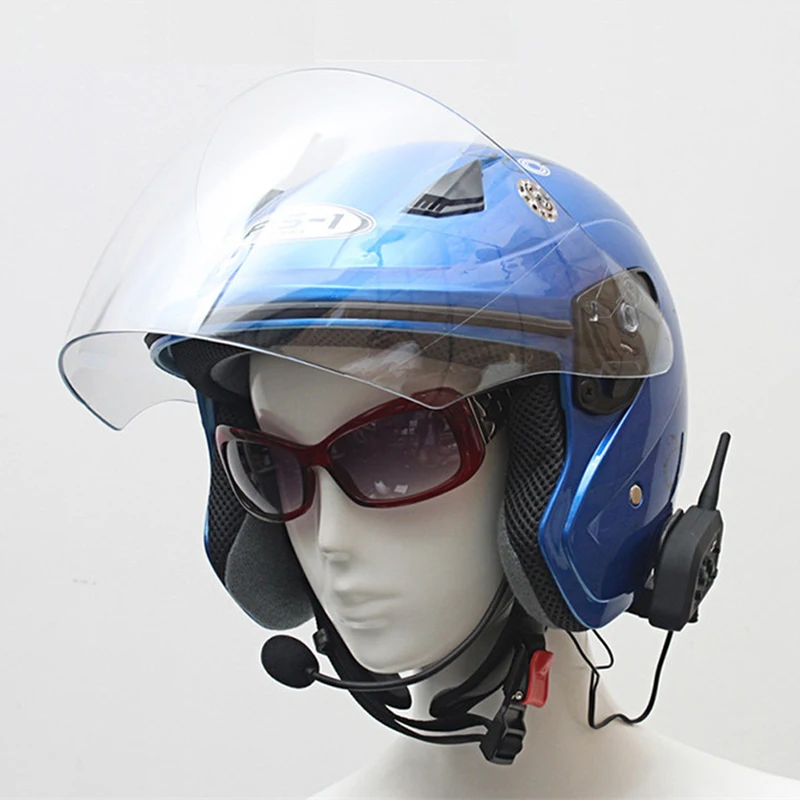 2 шт Vnetphone V6 мотоциклетный Bluetooth шлем гарнитура 1200 м мото беспроводной BT переговорный для 6 райдеров Intercomunicador