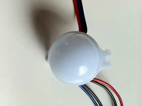 40 шт./нить WS2811 рассеянный Полноцветный 3 светодиода 5050 SMD RGB светодиодный мируемый