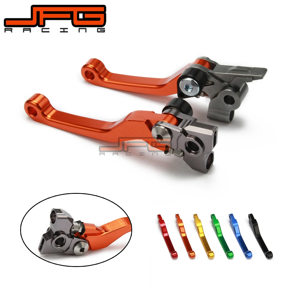 Baratos Motocicleta 2019 CNC embrague palanca de freno para KTM EXC EXCF seis días EXCR XC XCF XCW XCFW SX SXF 125, 144, 150, 200, 250, 300, 350, 450, 500