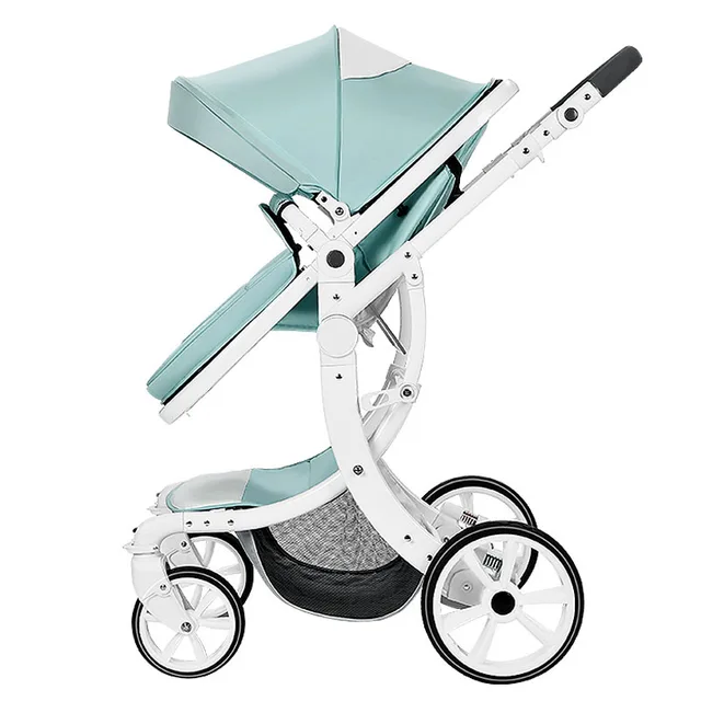 $US $148.48  Baby Stroller 3 In 1 High Landscape Baby Stroller Newborn Baby Car Seat Cradle Baby Carriage Travel