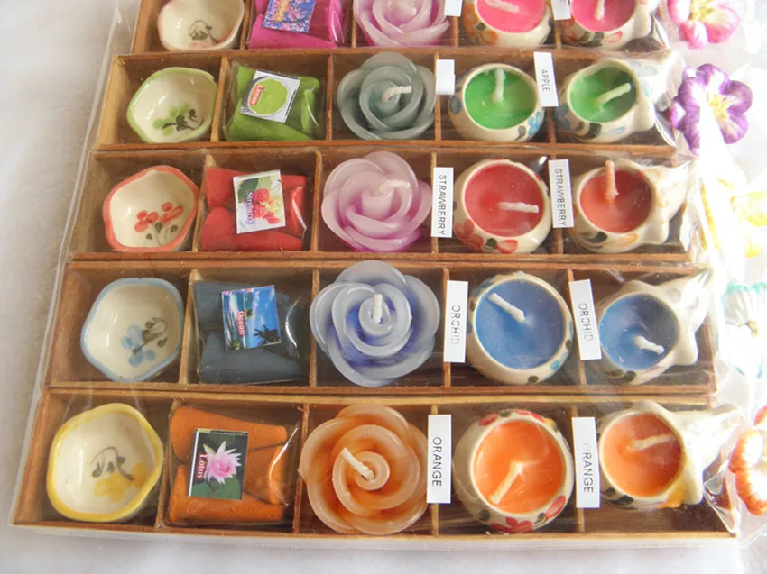 Free shipping Incense Aromatherapy Gift ,Thailand Thai wooden pagoda