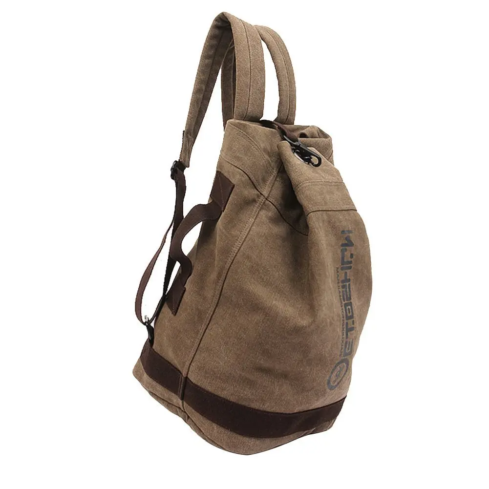  New Manjianghong Backpack Man and Woman Backpacks leather canvas shoulder bag women Backpack - 32849732973