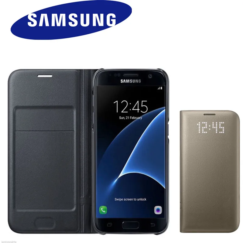 Цена Samsung оригинальный светодиодный смарт чехол для телефона samsung S8 s8 + с функцией сна 6 цветов