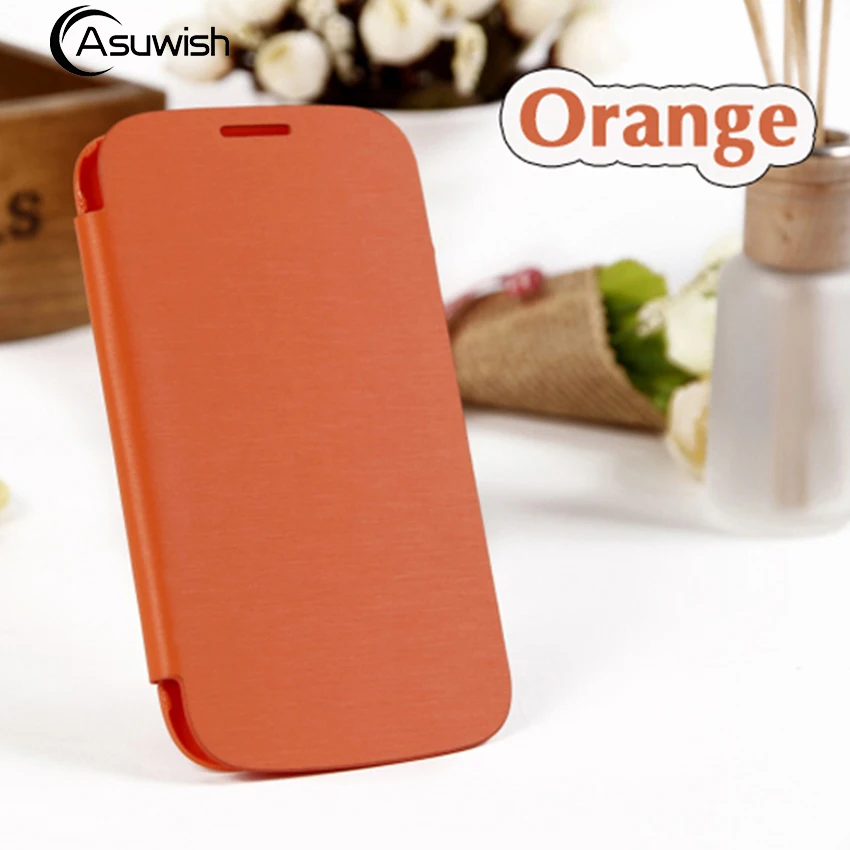 

Flip Leather Back Cover Cases Original Battery Housing Case + Screen Protector For Samsung Galaxy Grand Duos i9082 i9080 9082