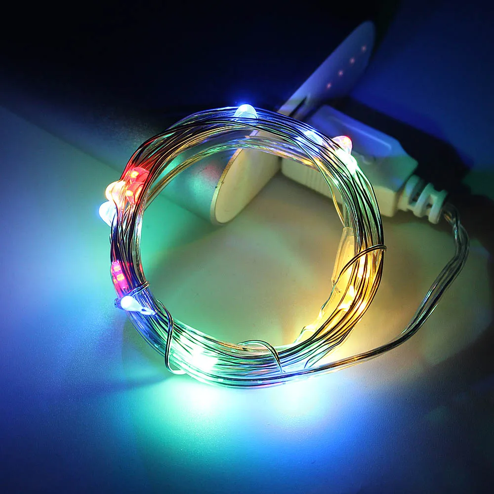 Гирлянда светодиодная с питанием от USB 1 шт. 2 м 20 светодисветодиодный|2m 20led|string lights