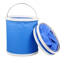 Многофункциональное складное складывающееся автомобильное складное рыболовное ведро с водонепроницаемым покрытием для кемпинга Articulos