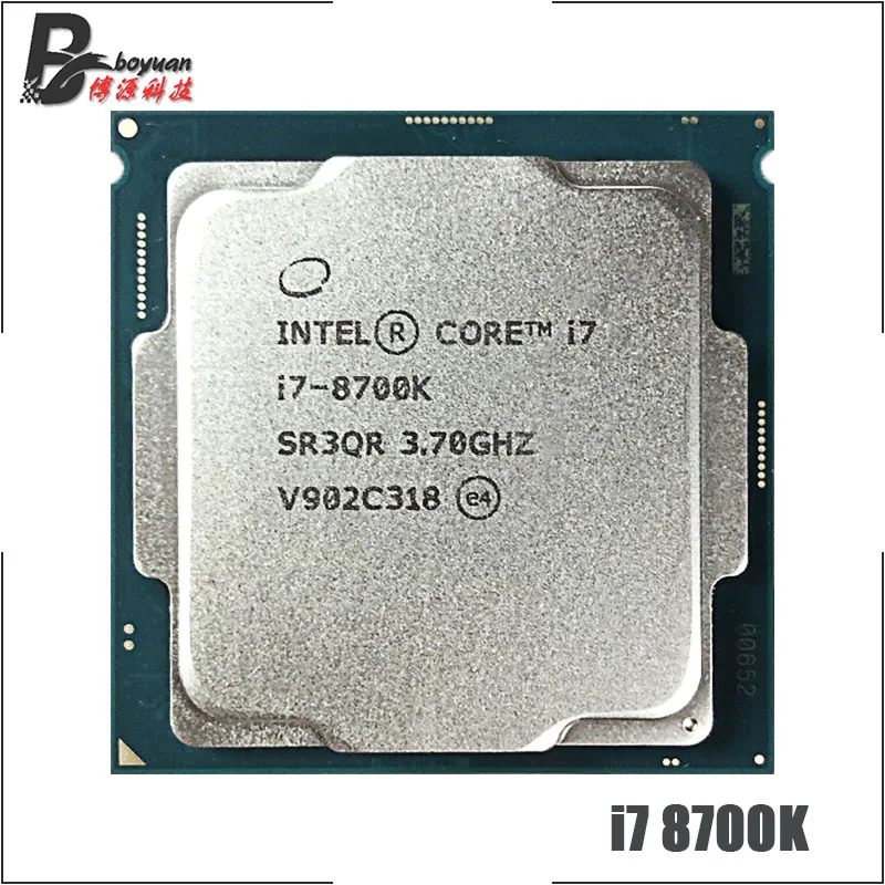 

Intel Core i7-8700K i7 8700K 3.7 GHz Six-Core Twelve-Thread CPU Processor 12M 95W LGA 1151