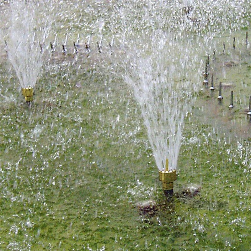Garden Flower Fireworks Pond Head Style 3/4" Nozzle Column Fountain Sprinkler 