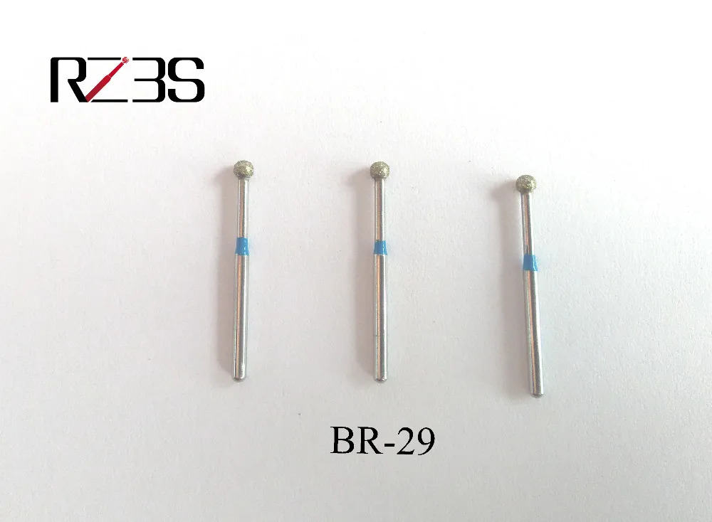RZ3S Стоматологическая Алмазная фреза Набор Хирургических шариков FG 1,6 мм операционный комплект для каждой фреза для 5-8 зубов супер качество боры