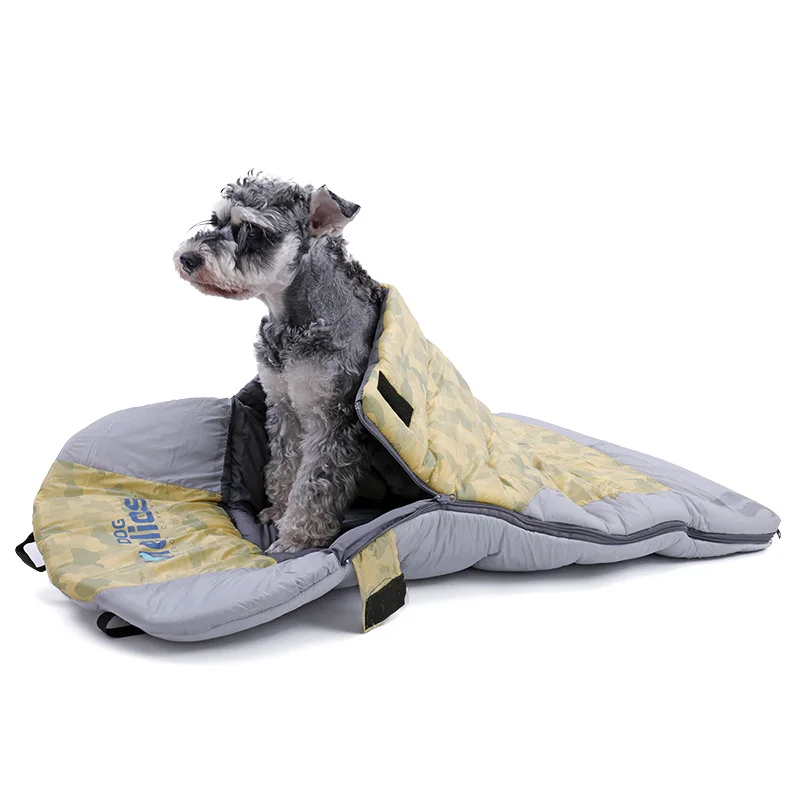 professional Dog sleep bed for Outdoor travel stitched folding multi
