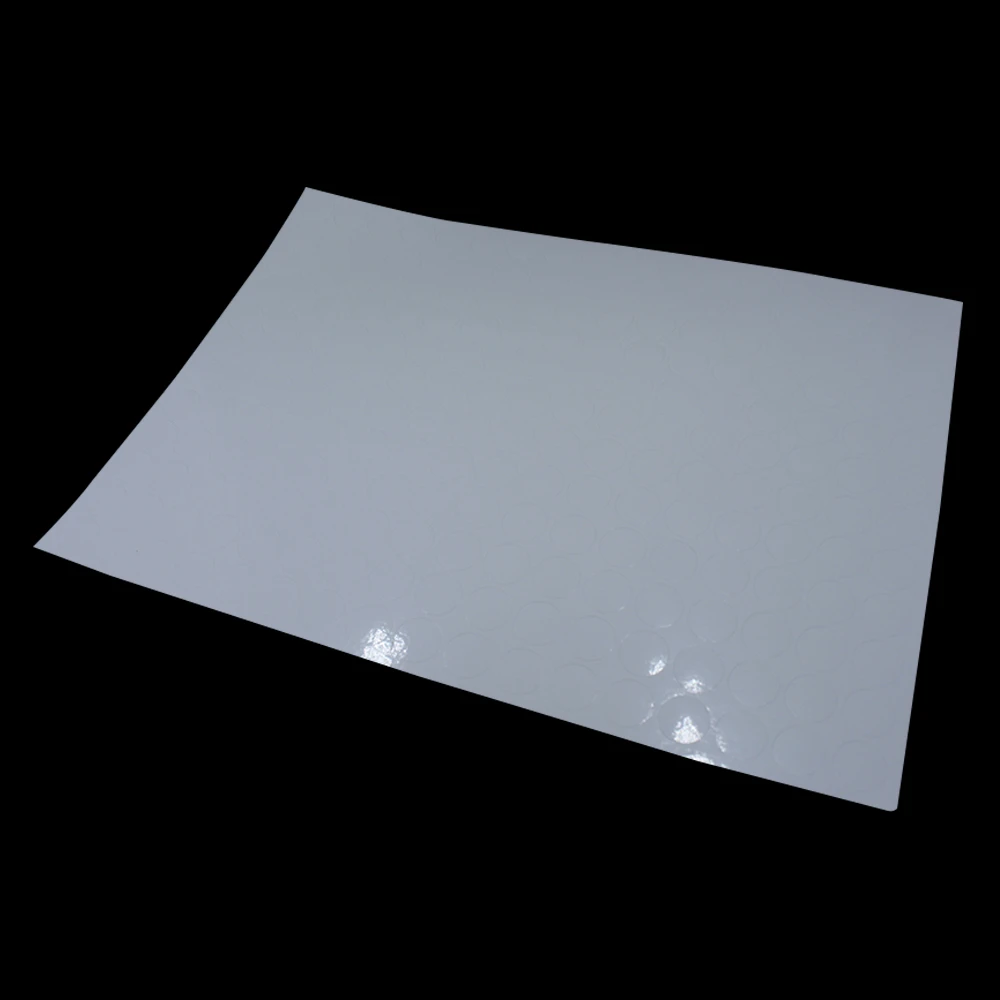 

6000Pcs/Lot Shiny White Diameter 1.5cm Round Label A4 Kraft Paper Self Adhesive Label Print Paper 204 Pieces/Sheet