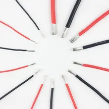8 AWG 1 м/лот 8# AWG 200 градусов Celsiu высокотемпературный силиконовый провод DIY батарея Электрический провод
