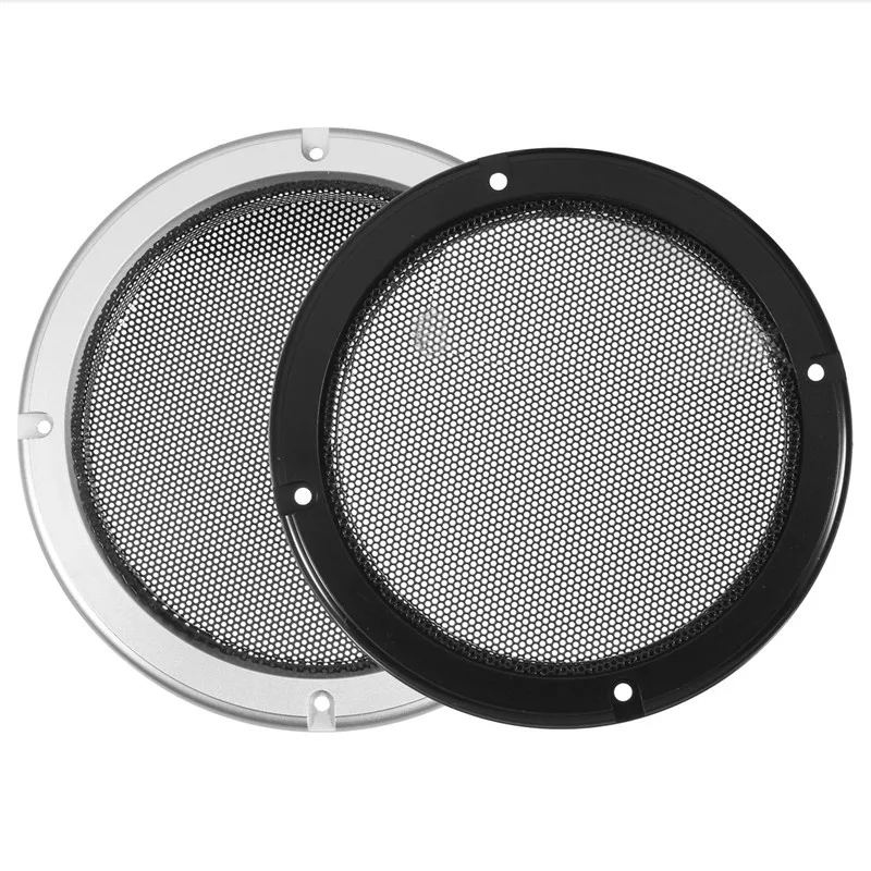 

1 Pair Multi-choices Round Speaker Protective Mesh Net Cover Speaker Grille 4/ 5/ 6.5/ 8/ 10 inch Speaker Cover