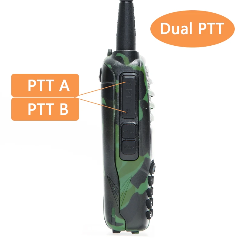 Baofeng UV-X9 Plus Walkie Talkie 10 Вт Высокая мощность двойной PTT двухдиапазонный VHF/UHF10km большой диапазон Модернизированный UV-82 Ham радио