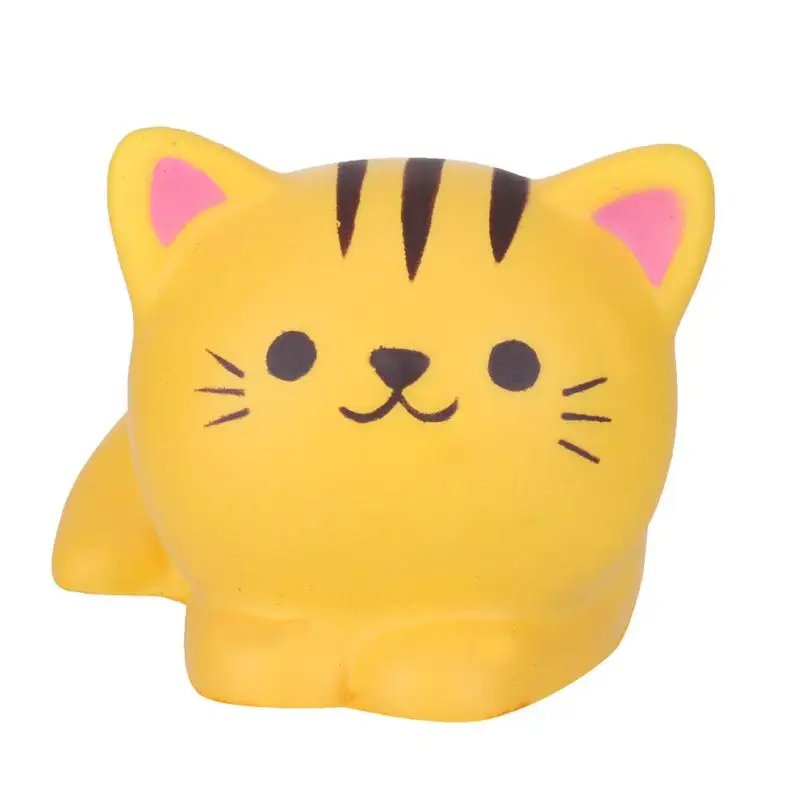 5001 1 шт. Прекрасный желтый кот замедлить рост коллекция Squeeze снятие стресса игрушка