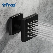 Frap Аксессуары для ванной комнаты светильник Настенный насадки для душа аксессуары черная покраска латунь для душа и ванной смеситель Y021