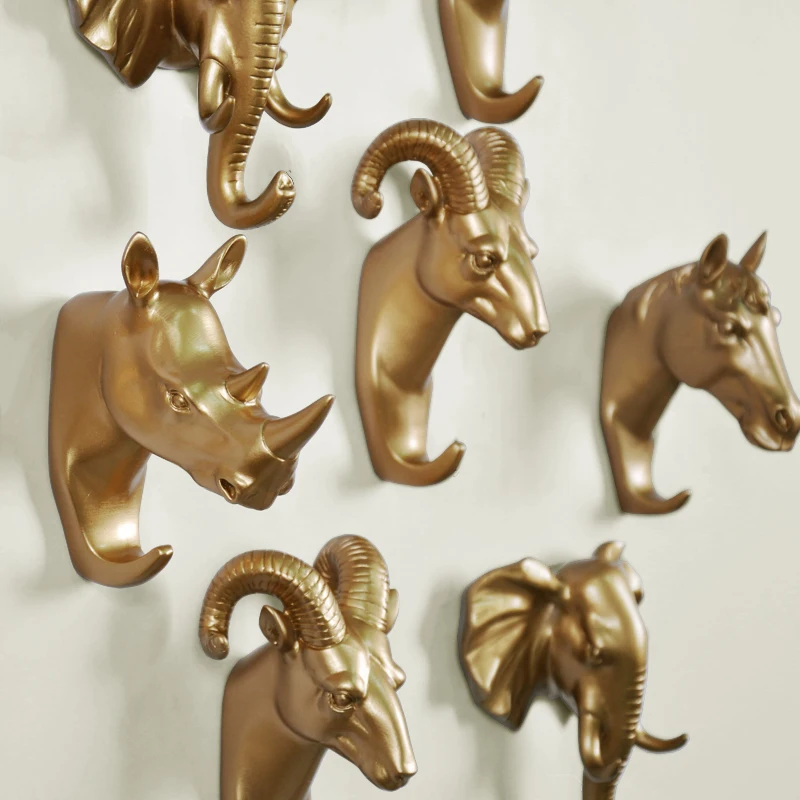 christmas decoration decorative hook animal deer creative resin animal model bathroom wall hook coat hook wall - Decorative Coat Hooks christmas decoration decorative hook animal deer creative resin animal model bathroom wall hook coat hook wall - Decorative Coat Hooks