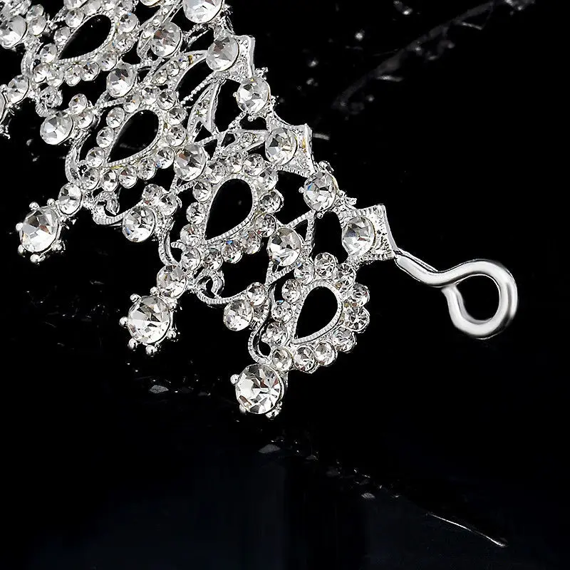 Tiaras Crown/повязка на голову для свадьбы подружки невесты серебристого цвета