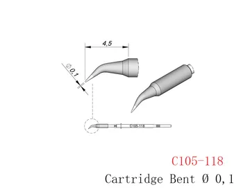

JBC C105-118 spot soldering iron tips for Nano welding station