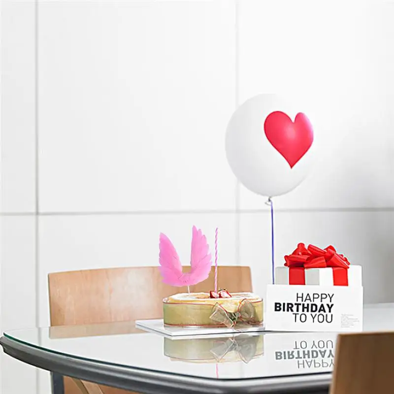6 PCS Pack Cake Picks Birthday Wedding Cake Decoration