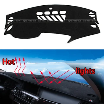 

Car dashboard Avoid light pad Instrument platform desk cover Mats Carpets Auto accessories car styling for audi A7 A3 S7 A4L A4