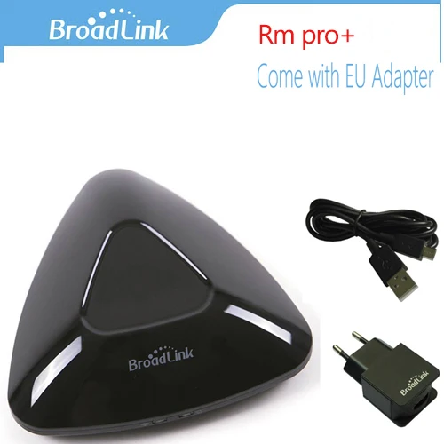 Broadlink RM Pro+ RM33/RM4C Мини WiFi+ IR+ RF Универсальный Интеллектуальный пульт дистанционного управления Лер Голосовое управление работает с Alexa Google Home - Bundle: RM3 EU adapter 1pc