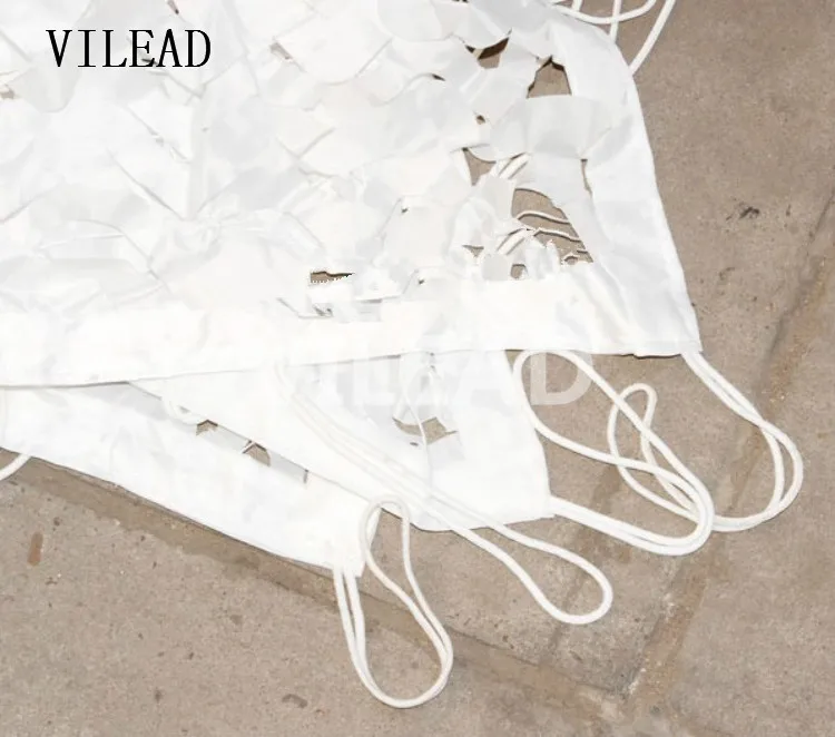 VILEAD 8 متر (26FT) واسعة الرقمية كامو المعاوضة الأبيض الجيش العسكرية التمويه صافي الشمس المأوى للصيد سيارة مخيمات يغطي